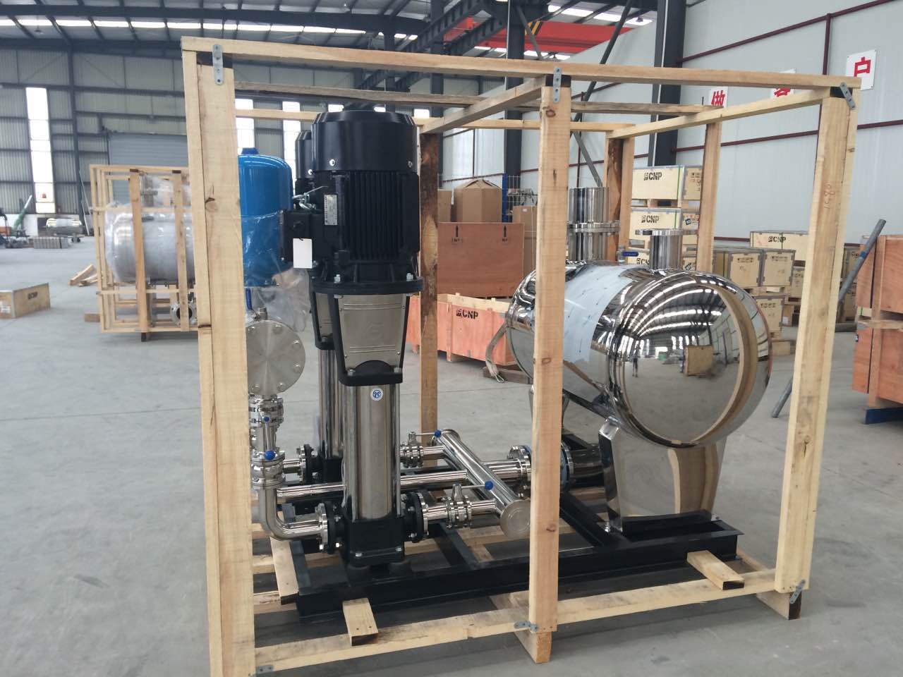 二次供水成套設備取代了傳統的供水設施